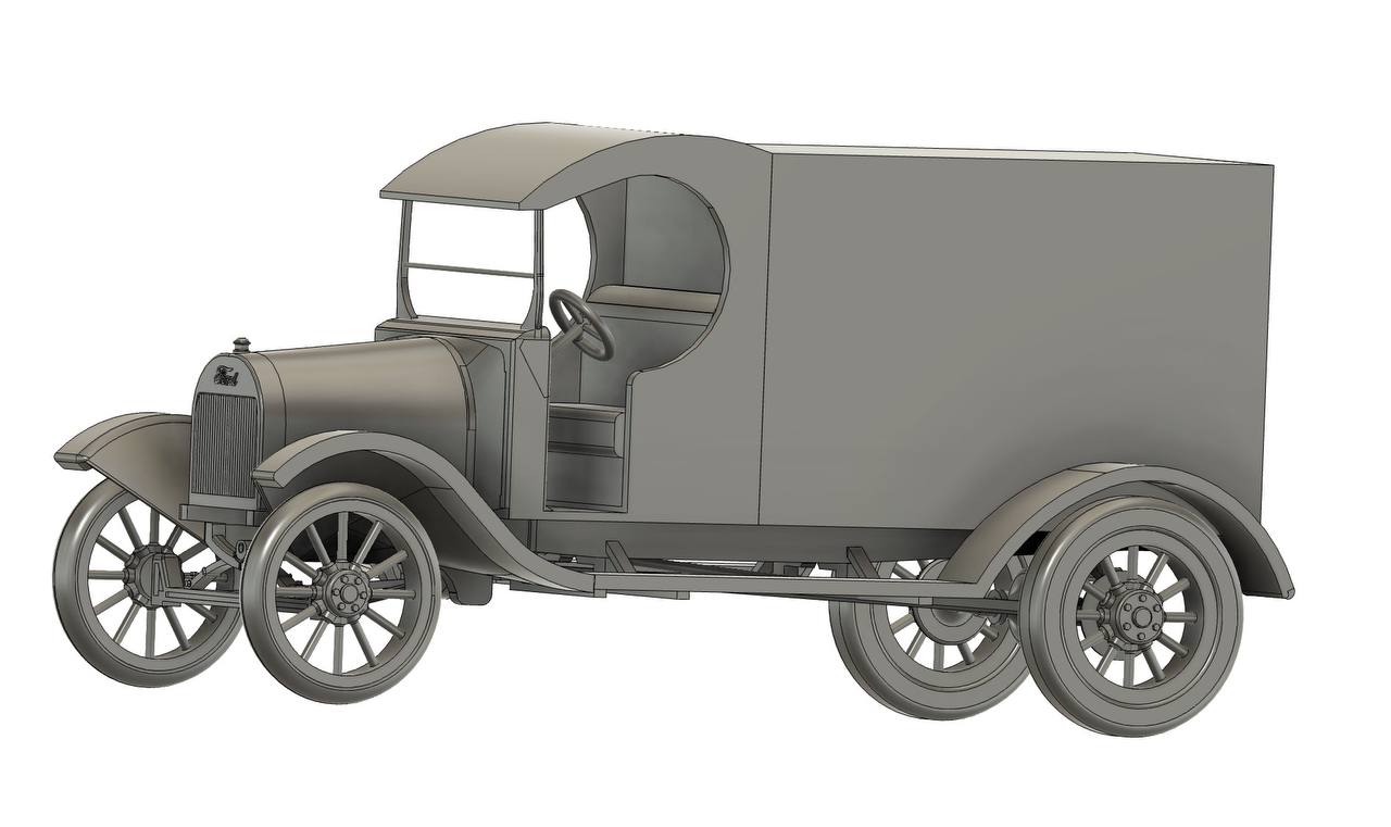 Model T truck — alternate angle